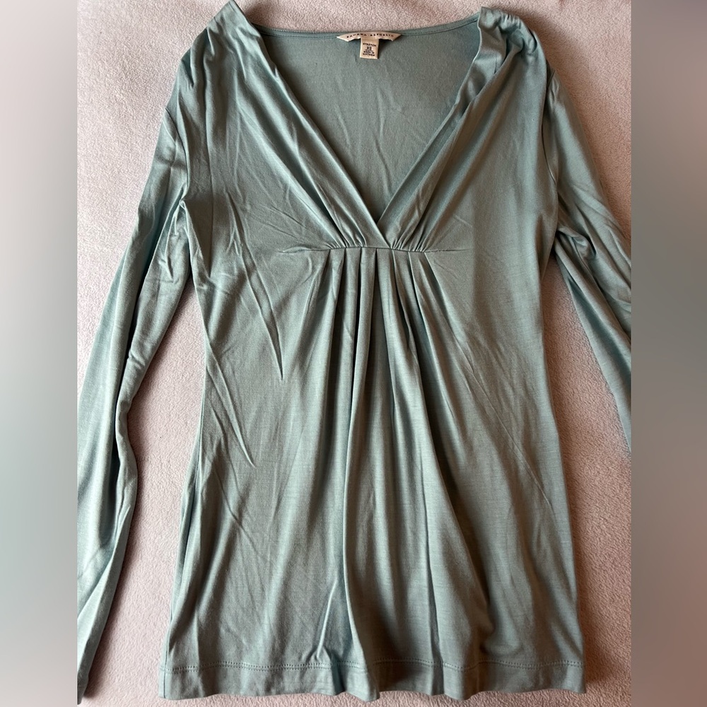 Banana Republic Long Sleeve Stretch Top